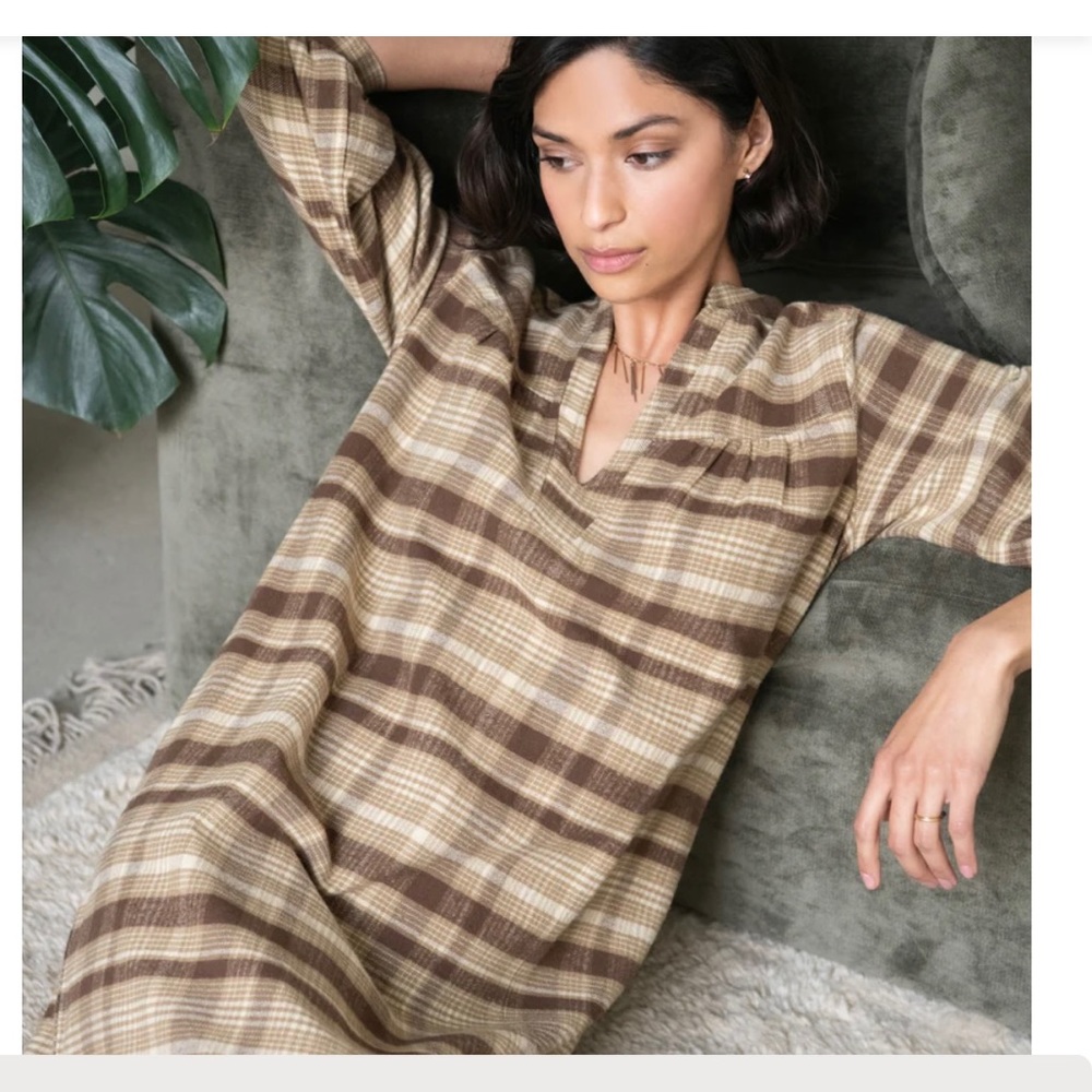 COPY - Flannel Devon Dress by WVN size M